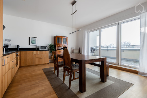 Modern Rooftop-Apartment with stunning Lakeview in quiet street close to Schloss Cecilienhof - Gallery - 22