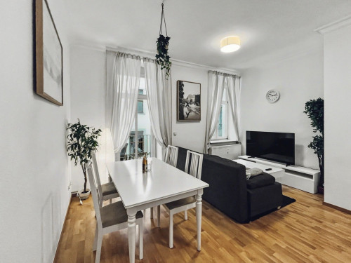 Stylish & Cosy 2 room apartment with huge balcony direct in the city