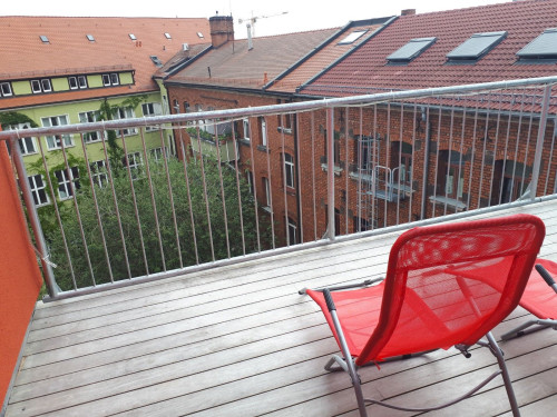 Great 2 room apartment with large terrace on time in Fürth