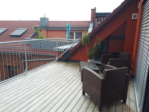 Great 2 room apartment with large terrace on time in Fürth