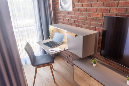 Studio Apartment - new build, close to city centre, view to Danube, incl. VAT