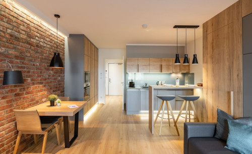 Studio Apartment - new build, close to city centre, view to Danube, incl. VAT