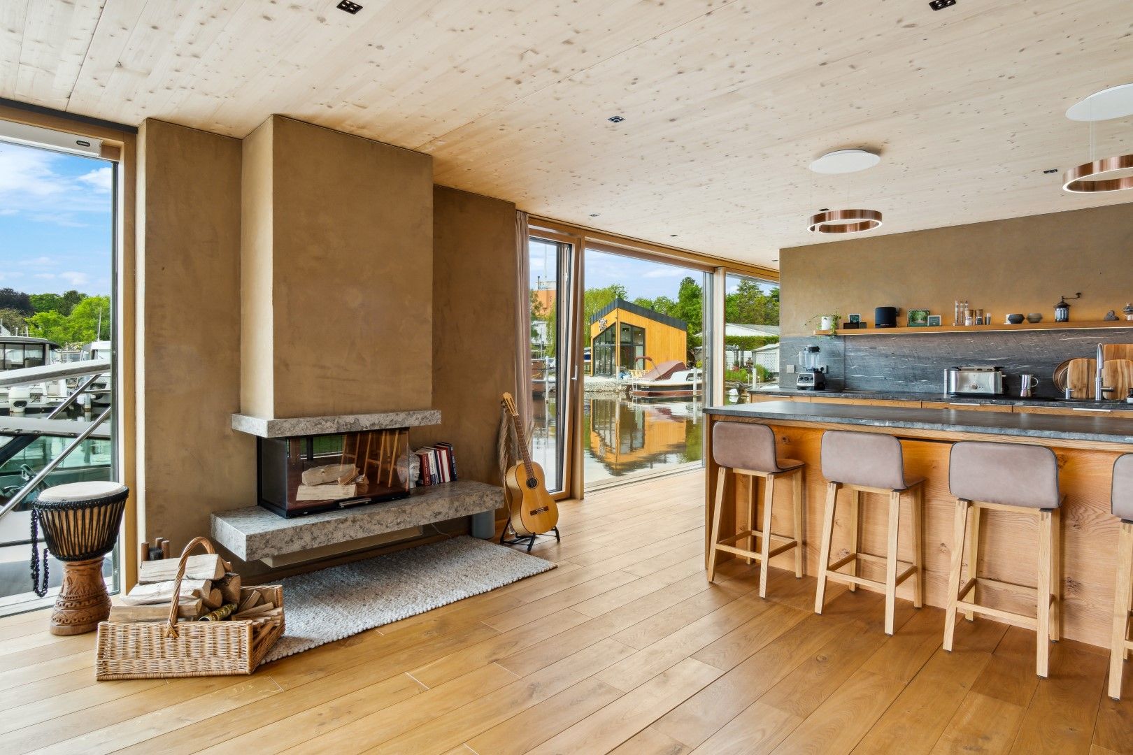 Stylish And Luxurious Floating Home (Houseboat) With Sauna In The Centre Of Potsdam - Stylish and luxurious Floating Home (Houseboat) with sauna in the centre of Potsdam - Gallery - 27