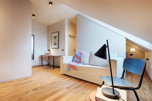 Paradeplatz apartment in the city center of Würzburg