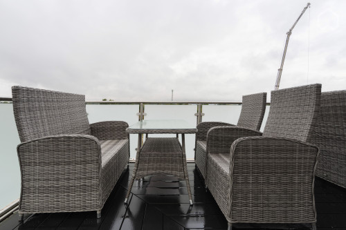 3-room apartment with wonderful balcony and view of the evening sun