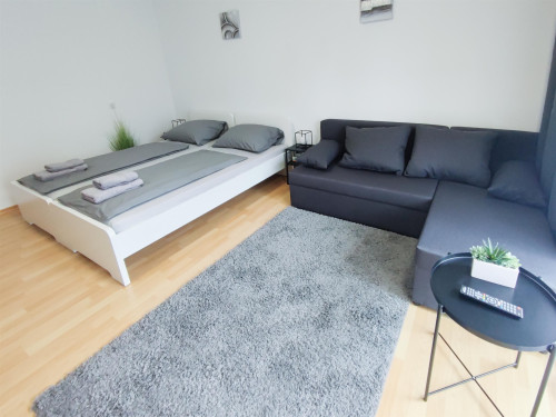 2 room apartment right in the Stuttgart city 6ppl