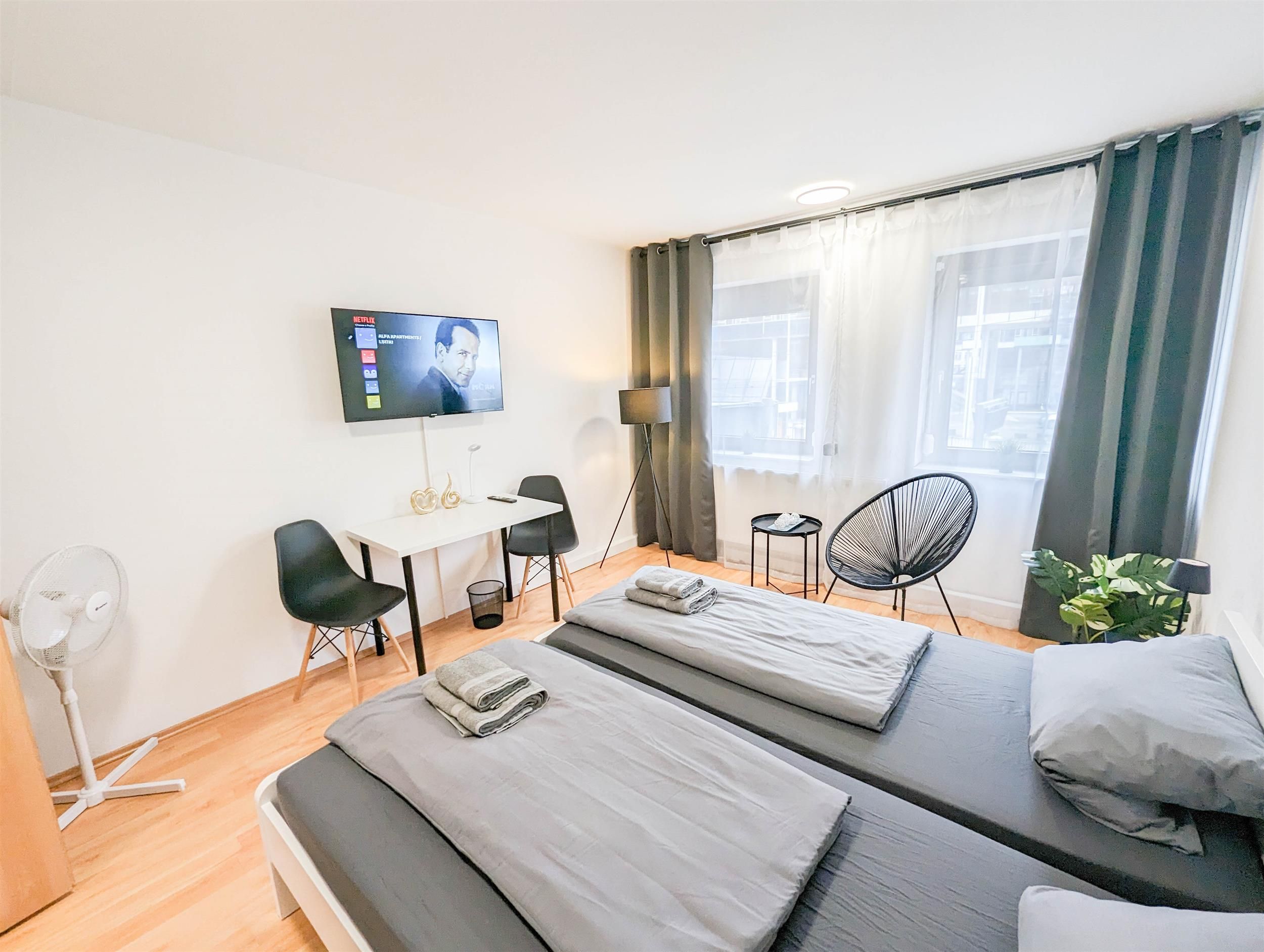 2 Room Apartment Right In The Stuttgart City 6ppl - 12