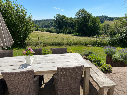 Spacious and modern home located in Bergisch Gladbach with panoramic view