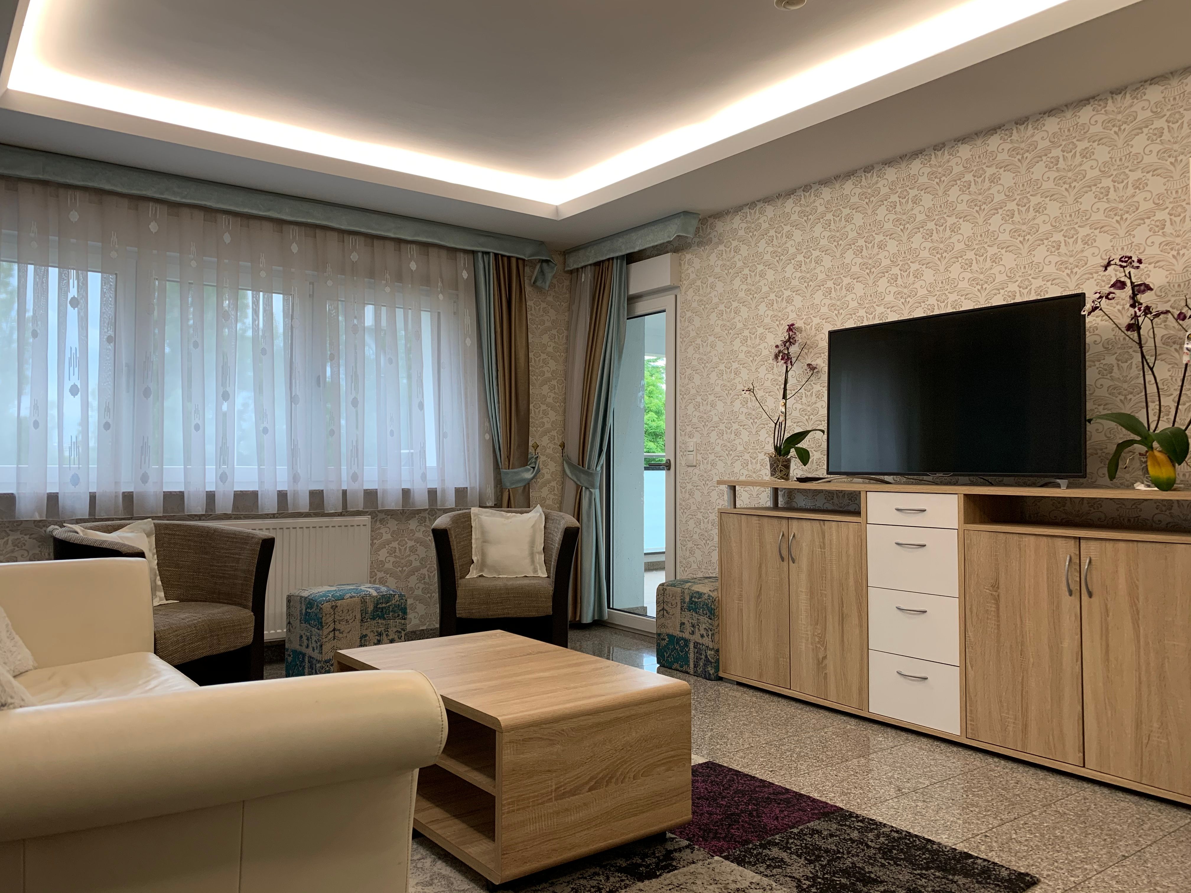 Charming Family Apartment In Mainz-Kastel/Wiesbaden With AC, Balcony, Parking, Rhine View - 23