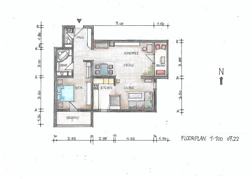 Cozy, great loft apartment / Karlsruhe