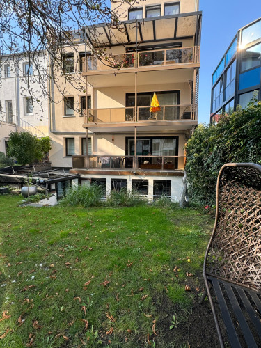 Furnished 2-room basement apartment with private garden, conservatory & fireplace – Hanover Oststadt - Gallery - 5