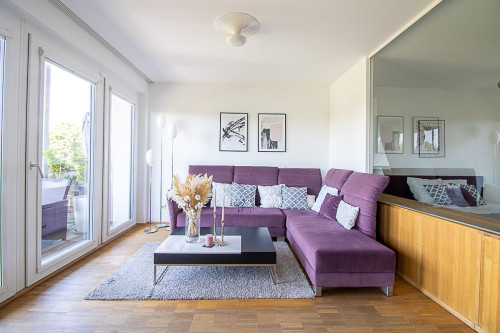 High-quality furnished apartment including Wi-Fi/MagentaTV, parquet flooring, balcony, and underground parking space. - Gallery - 20
