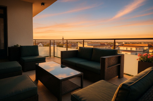 Penthouse with XXL Terrace & Stylish Interior – Kassel