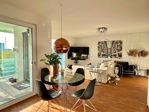 High class design suite with water view