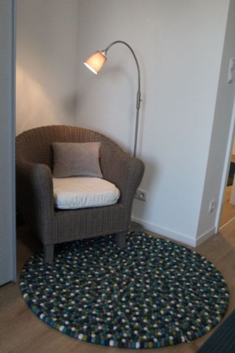 3 rooms with designer furniture and art, with chimney, great balcony, popular location - Gallery - 29