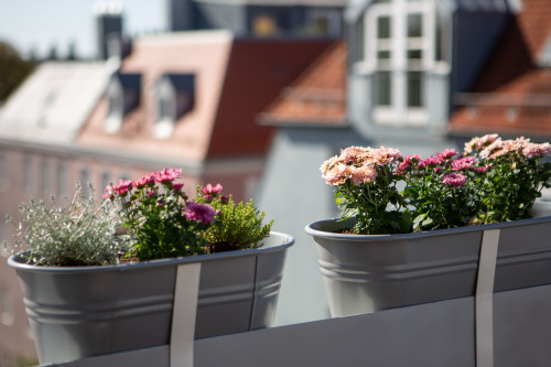 Rooftop Arts & Crafts Apartment with 3 Terraces in Augsburg City - Gallery - 64