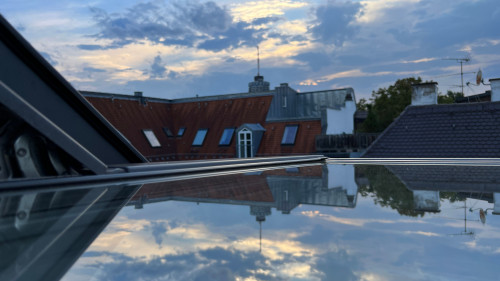 Rooftop Arts & Crafts Apartment with 3 Terraces in Augsburg City - Gallery - 21