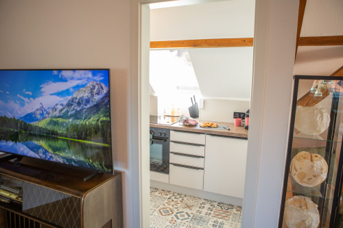 Rooftop Arts & Crafts Apartment with 3 Terraces in Augsburg City - Gallery - 65