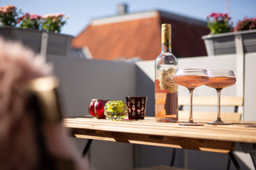 Rooftop Arts & Crafts Apartment with 3 Terraces in Augsburg City - Gallery - 56