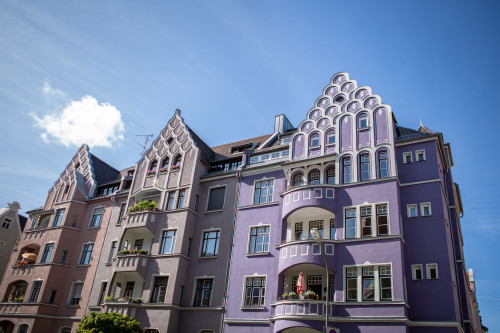 Rooftop Arts & Crafts Apartment with 3 Terraces in Augsburg City - Gallery - 95