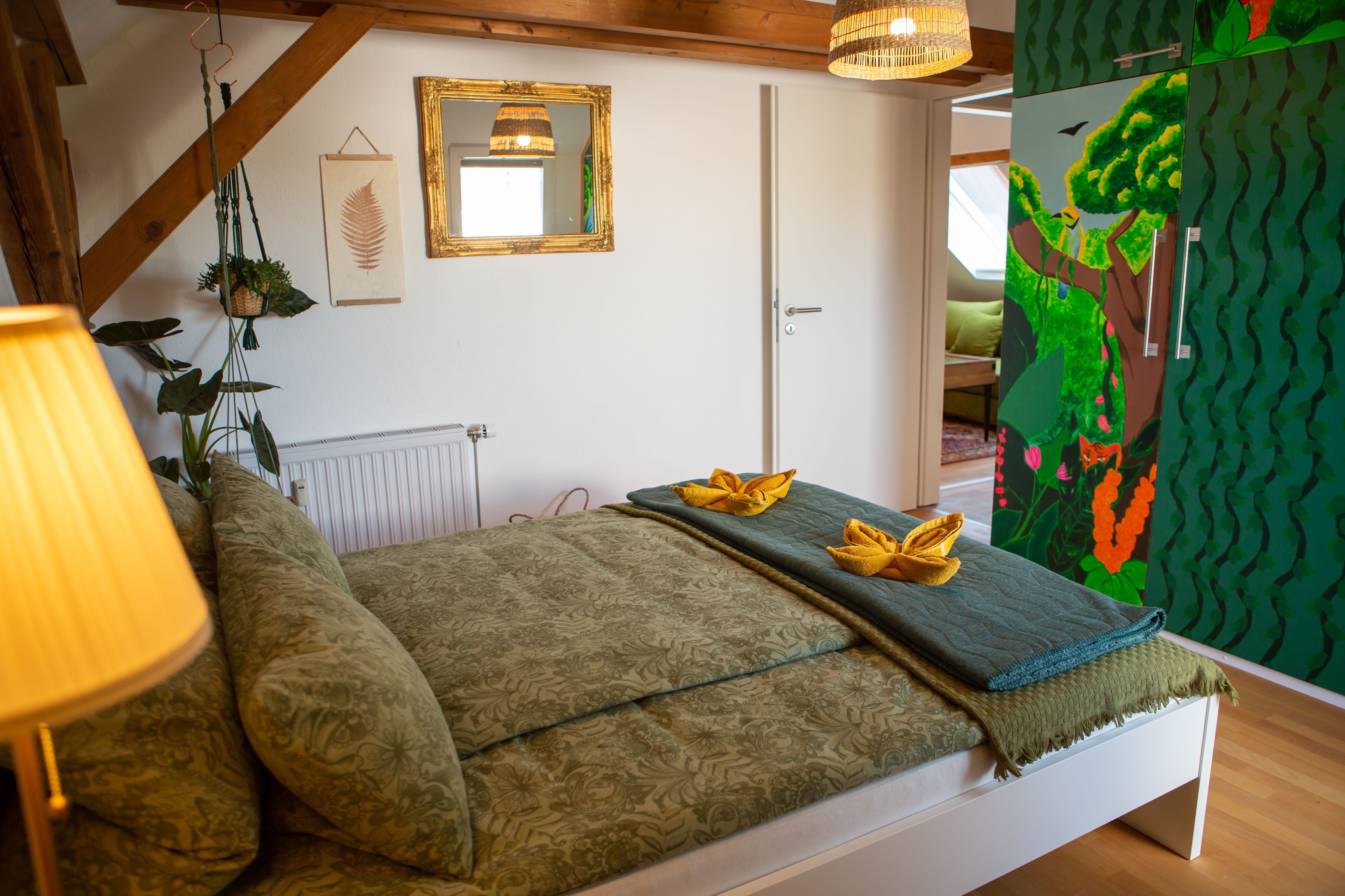 Rooftop Arts & Crafts Apartment With 3 Terraces In Augsburg City - 62