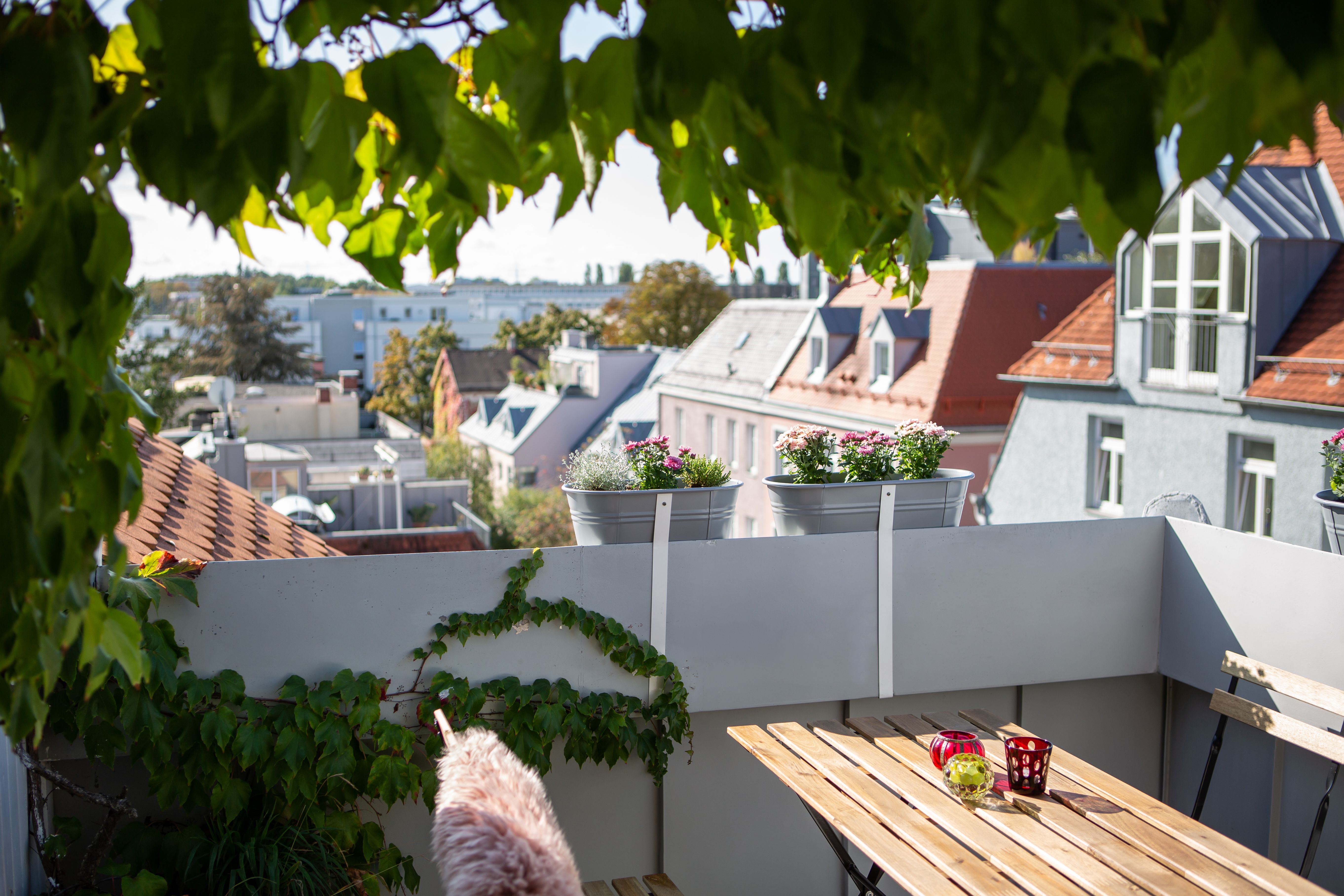 Rooftop Arts & Crafts Apartment With 3 Terraces In Augsburg City - 44