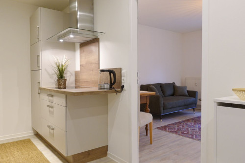 A tasteful, modern apartment