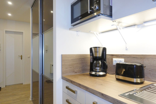 A tasteful, modern apartment