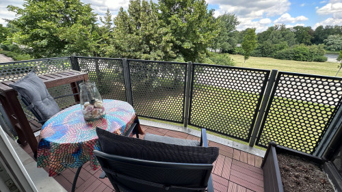 Modernized apartment with a view of the Elbe, city park and cathedral + 2 parking spaces