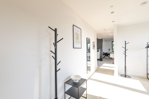 MiLPAU Bochum1: Deluxe Penthouse - Fireplace - Parking - Kitchen for 10 Guests - Gallery - 40