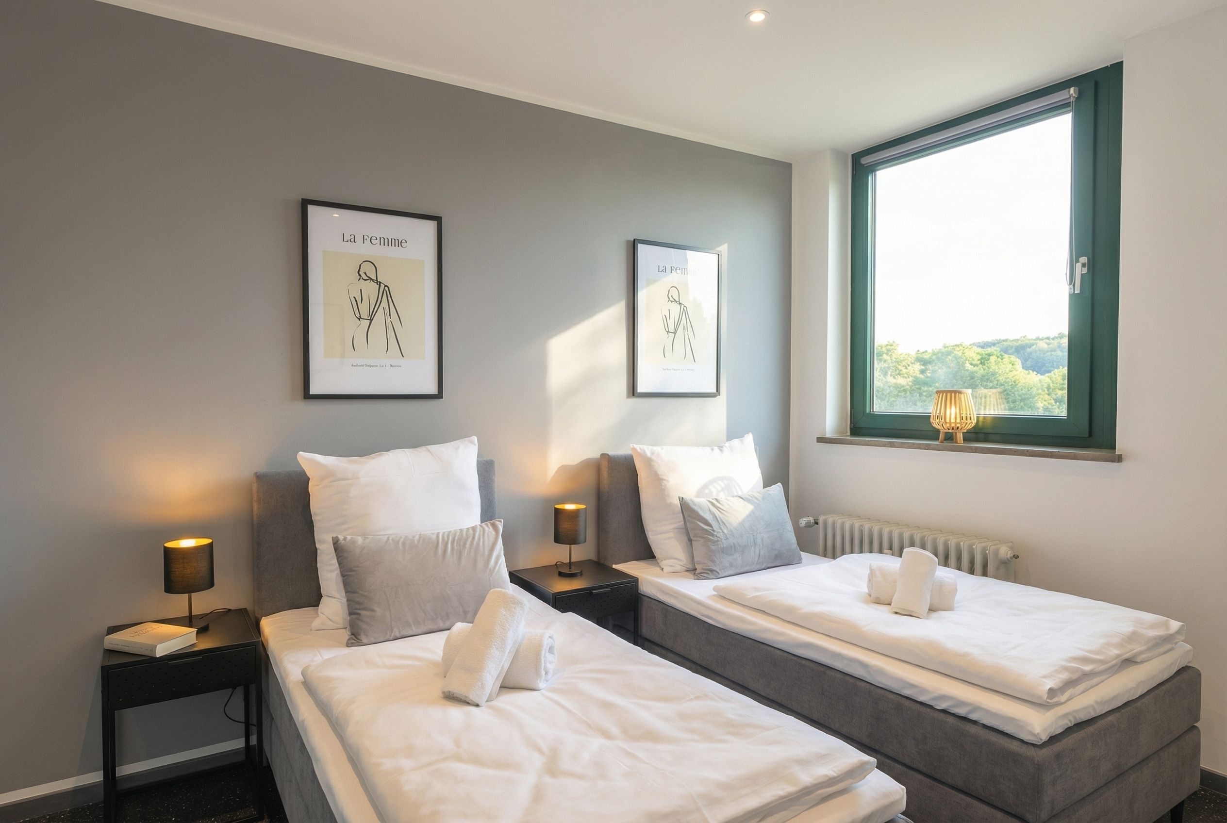 MiLPAU Bochum1: Deluxe Penthouse - Fireplace - Parking - Kitchen For 10 Guests - 16