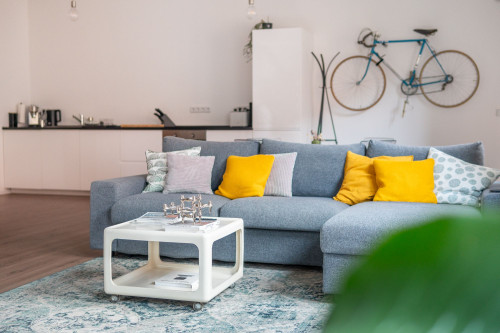 Furnished 70 sqm apartment in Erfurt with modern bathroom