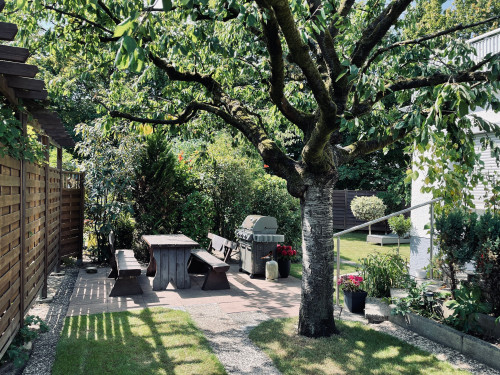 HARMONY - stylish central 4-room premium apartment on the ground floor with garden I barbecue area I terrace I Netflix I washing machine