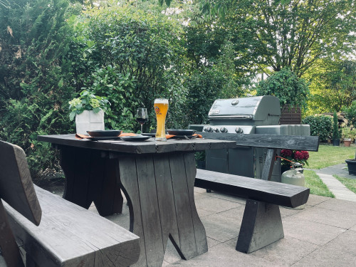 HARMONY - stylish central 4-room premium apartment on the ground floor with garden I barbecue area I terrace I Netflix I washing machine