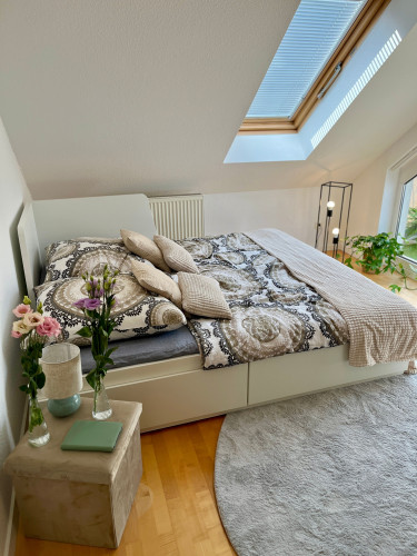 Newly renovated, fully furnished attic apartment – available from October 1, 2025