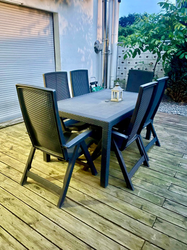 4-Room Loft (200 m²) with Private Terrace in Oberhausen – Fully Furnished, No Deposit, incl. Cleaning Service, BBQ & Parking - Gallery - 24