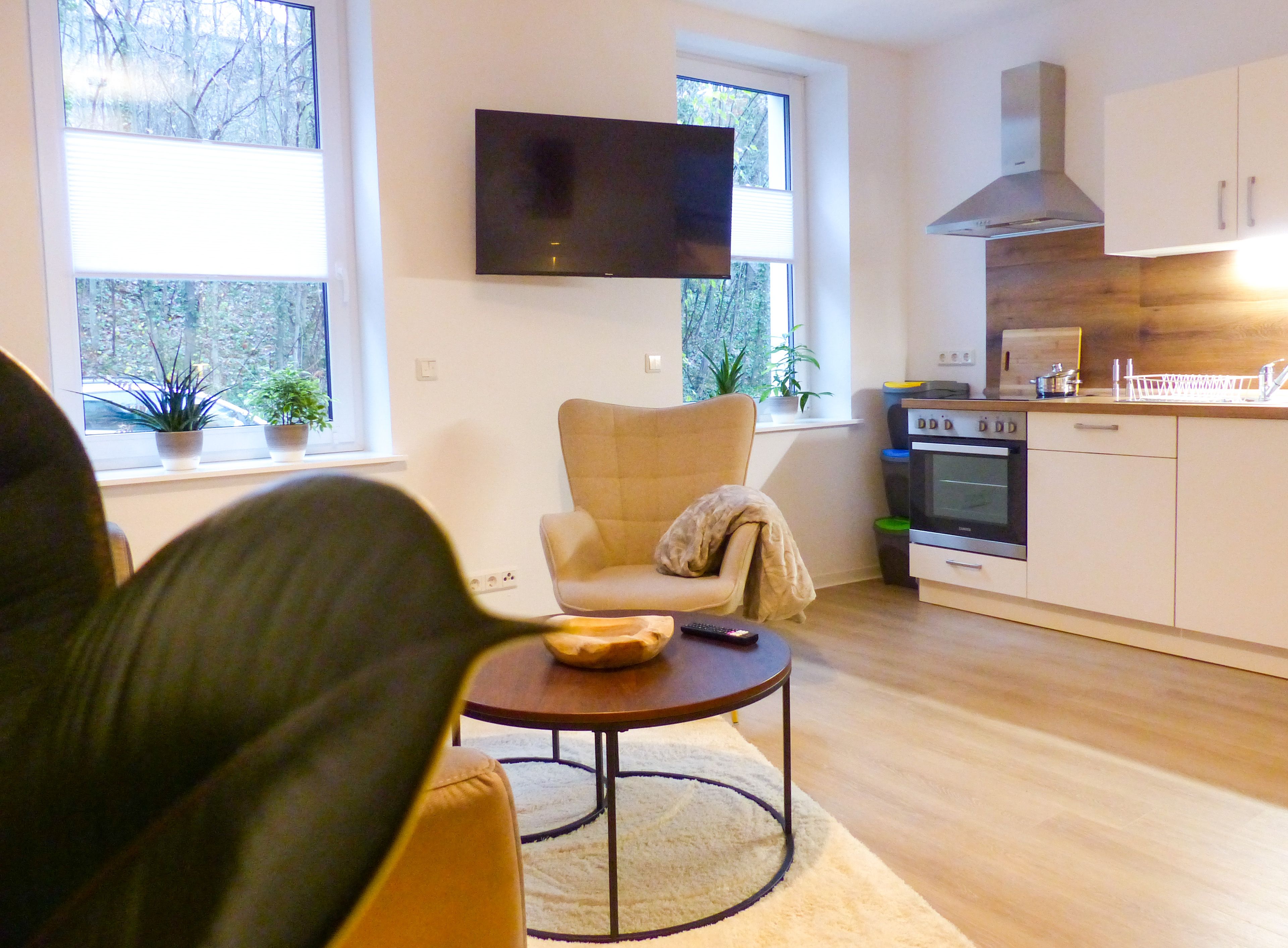 Modern Apartment W/ Queen-Size Bed, NETFLIX, Kitchen, Ground Floor, Near AMEOS Hospital DALIMO | Apa - 31