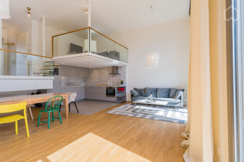 Amazing loft apartment with private garden in Berlin-Mitte