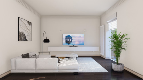 Modern 3-room apartment with small garden - Gallery - 12