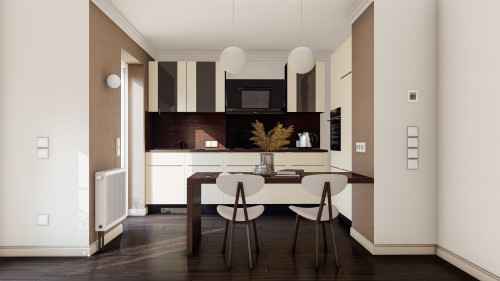 Modern 3-room apartment with small garden - Gallery - 11