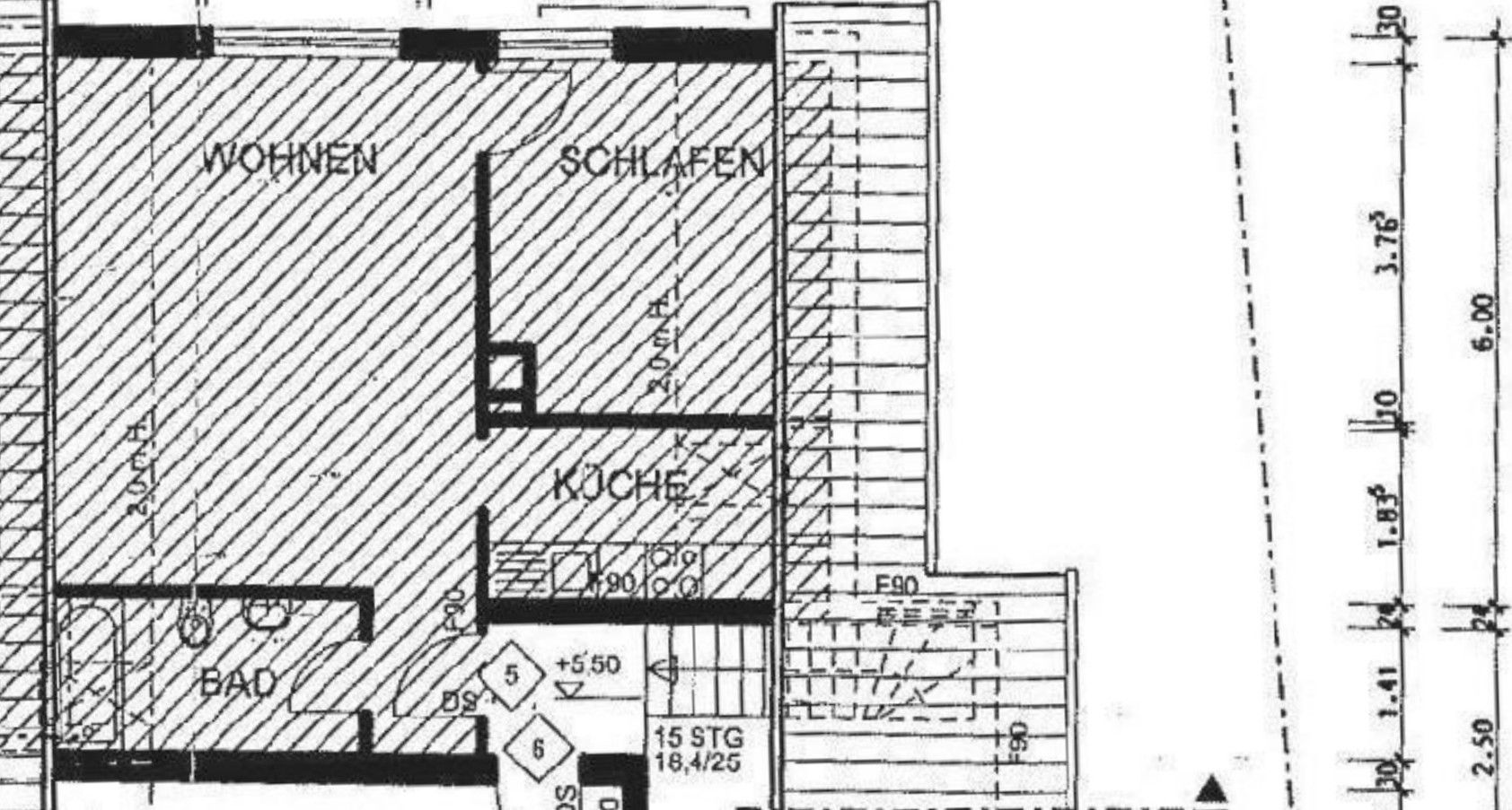 Modern, Light Und Quiet 2-Room Apartment (47m²), Speyer (north) - 1