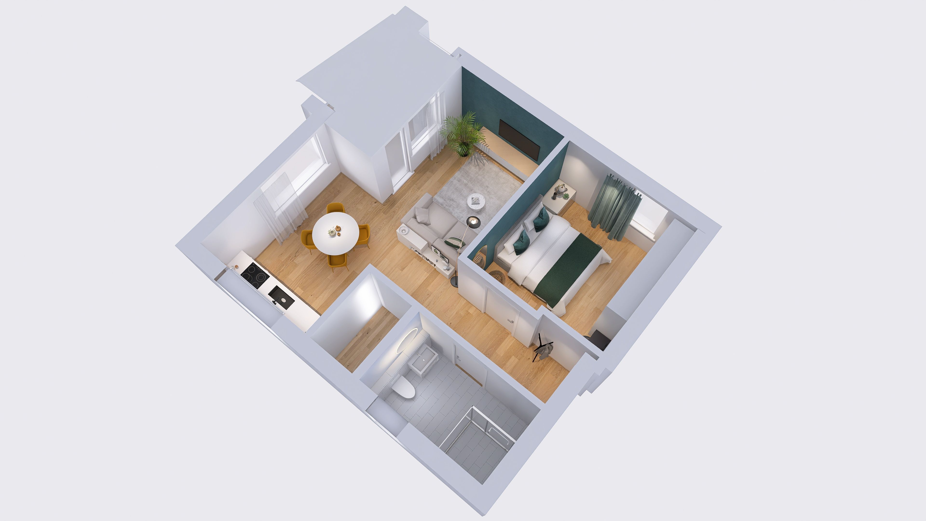  Apartment House At The Kaiser-Wilhelm-Park Detmold  -  Apartment house at the Kaiser-Wilhelm-Park Detmold  - Gallery -  13