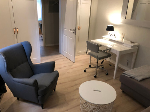 Modern ground floor apartment with high-quality furniture