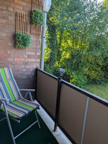 Bright, Centrally and garden view, near office district, Neuss very close to Düsseldorf- fantastic sunny balcony - Gallery - 15