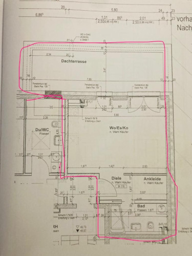 Chic studio, large terrace with a view of the vineyards also suitable for commuters to Luxembourg