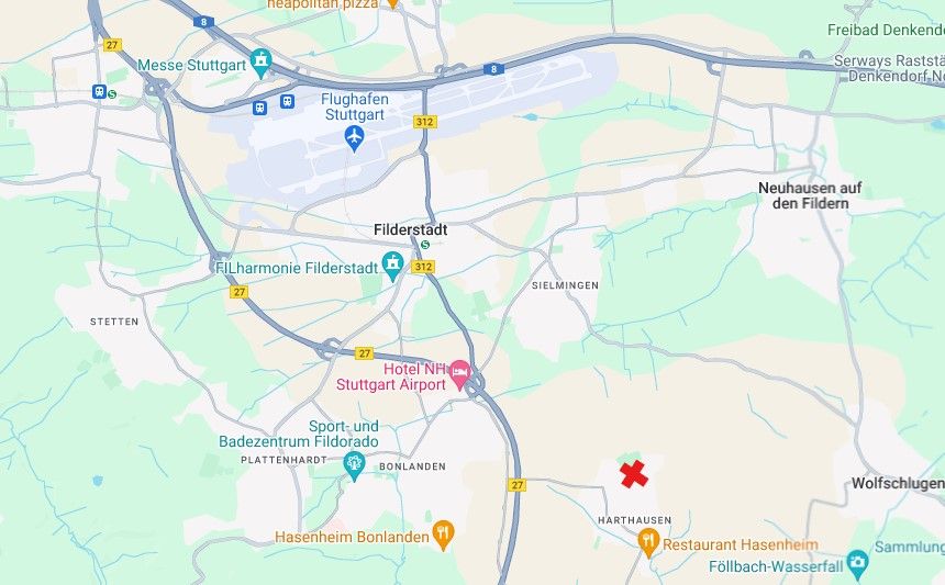  Bright And Nice Studio With Kitchen, Parking Pace, WLAN In Filderstadt  -  Bright and nice studio with kitchen, parking pace, WLAN in Filderstadt  - Gallery -  1