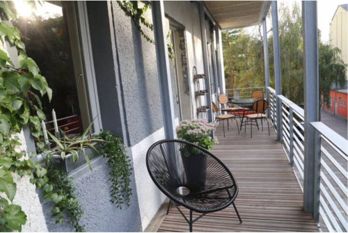 Pretty suite with balcony in the middle of Dresden