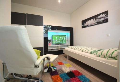 Modernly and comfortably furnished Boardingapartment near Frankfurt airport.