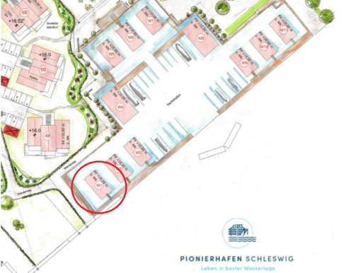 Temporary living in the Waterhouse (Schleswig)