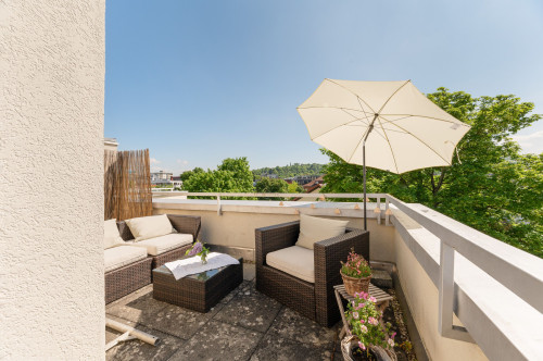 Super central & bright apartment in Tübingen with roof terrace and parking space - Gallery - 5